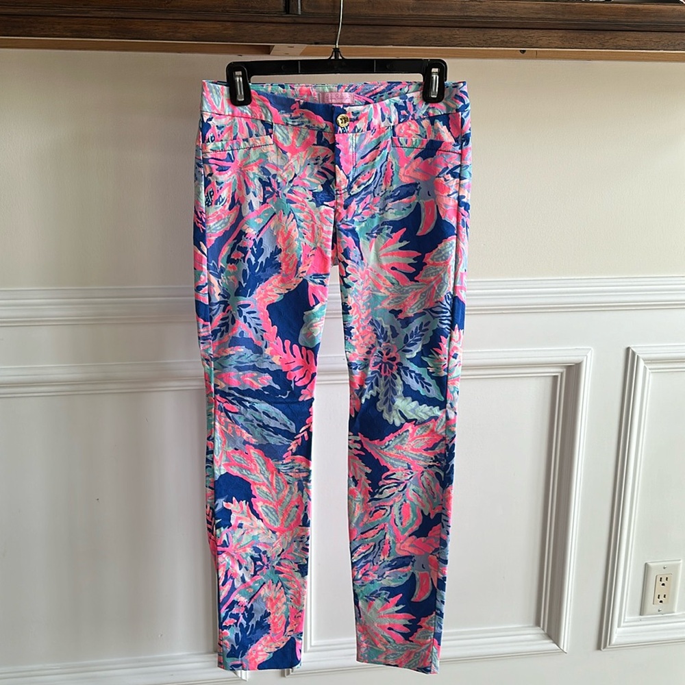Lilly Pulitzer Kelly textured ankle pant